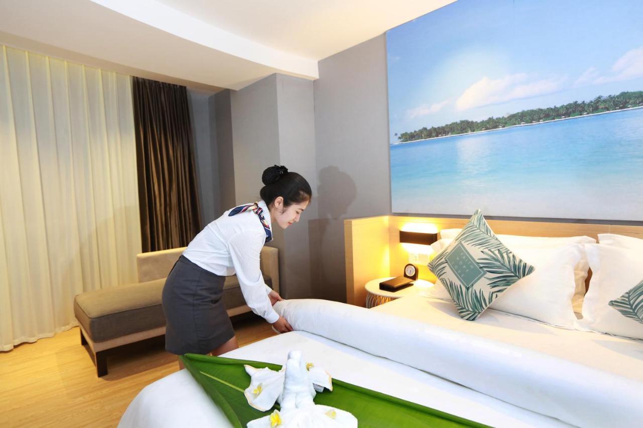 เมโทรโปโล ไหโข่ว อู๋จื่อซาน ฮ็อตสปริง โฮเทล Hotel ไหโขว่ ภายนอก รูปภาพ